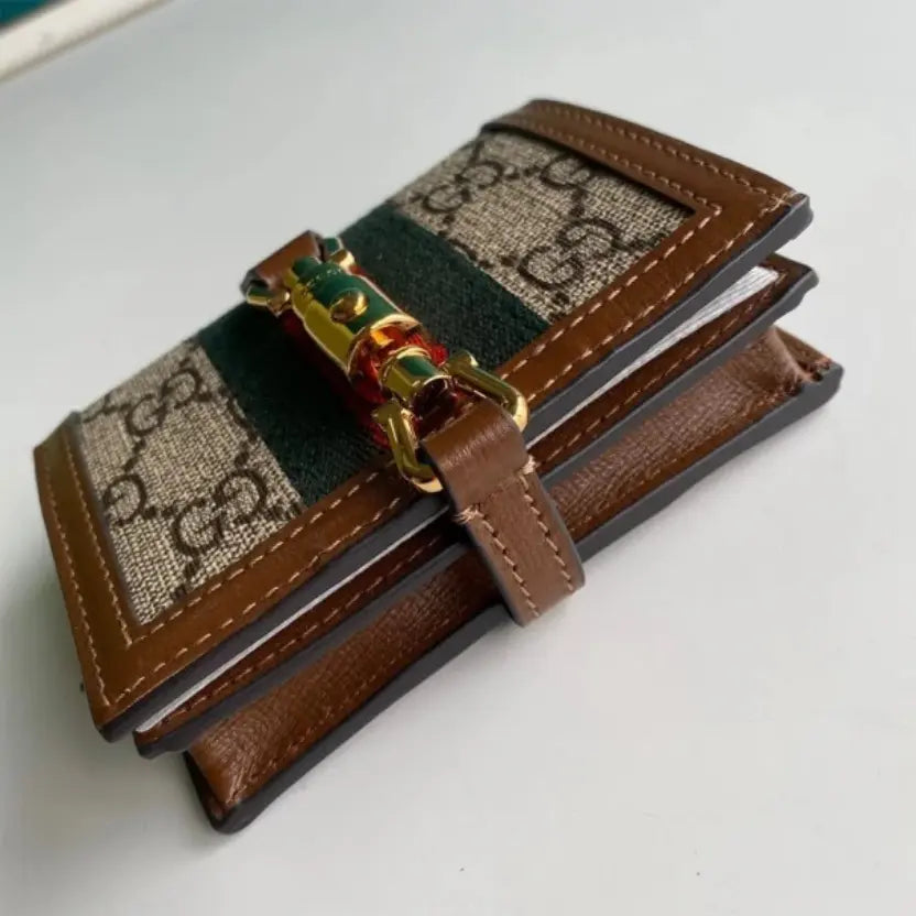 Boutique Quality || 645536 || GG Jackie 1961 Card Case Wallet