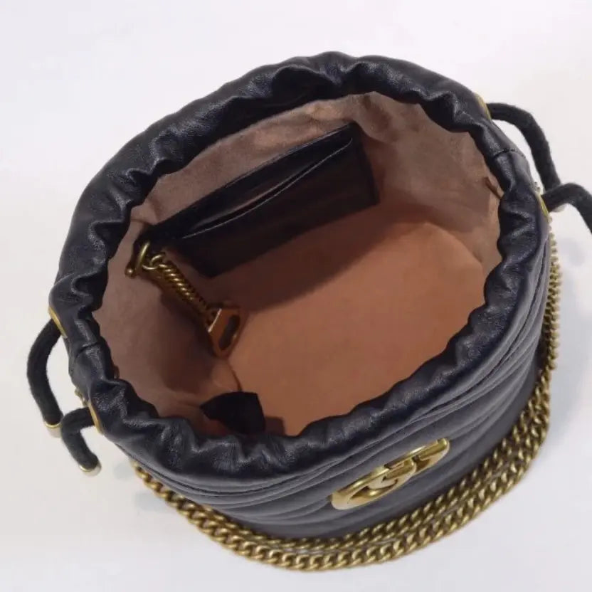 Boutique Quality || 575163 || GG MARMONT Mini Bucket Bag
