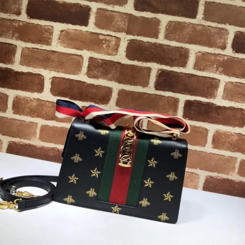 Boutique Quality || 524405 || GG Sylvie Bee Star small shoulder bag