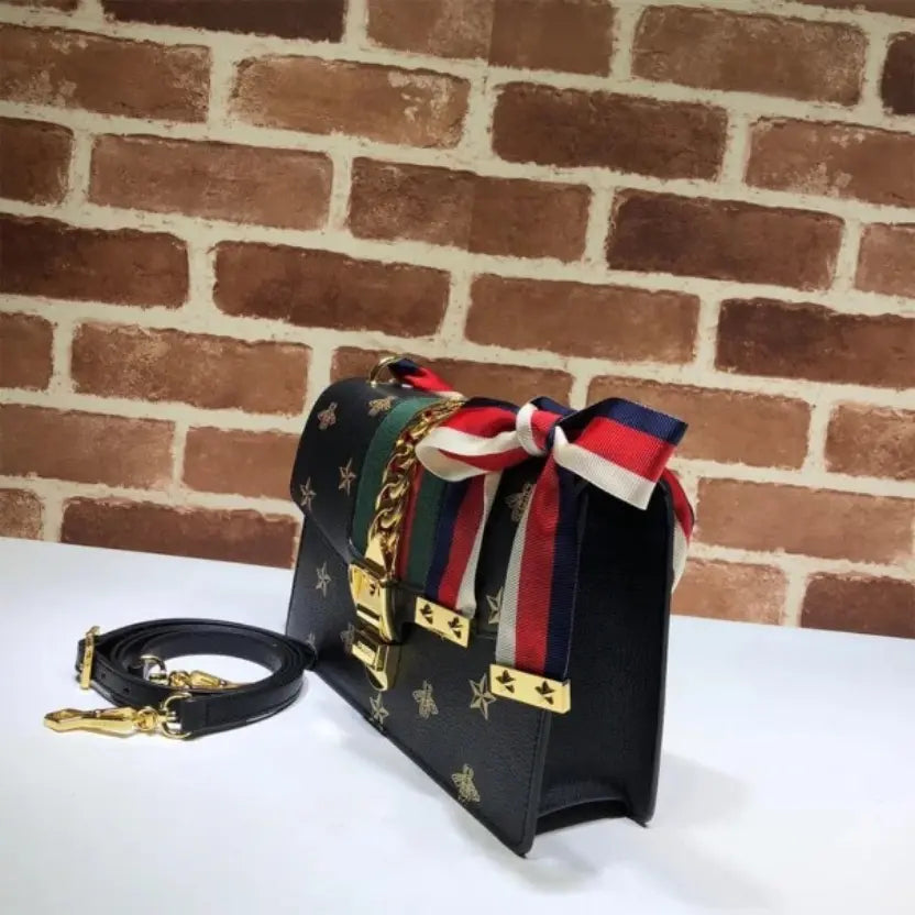 Boutique Quality || 524405 || GG Sylvie Bee Star small shoulder bag