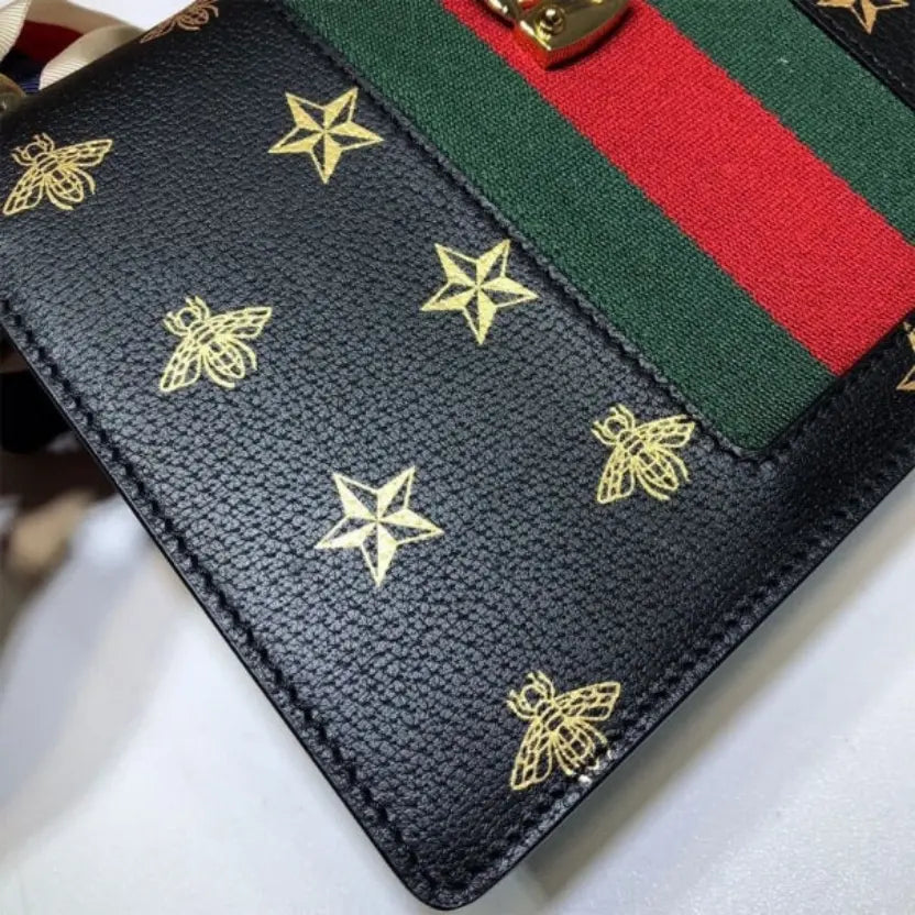 Boutique Quality || 524405 || GG Sylvie Bee Star small shoulder bag