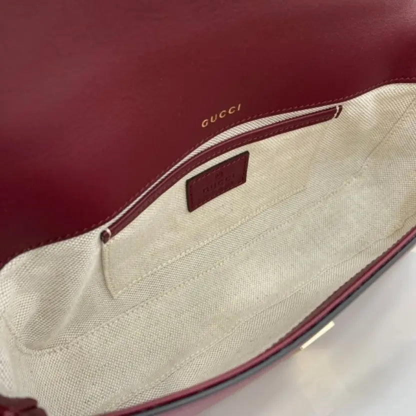 Boutique Quality || 815206 || Gucci Horsebit 1955 Soft Small Top Handle Bag