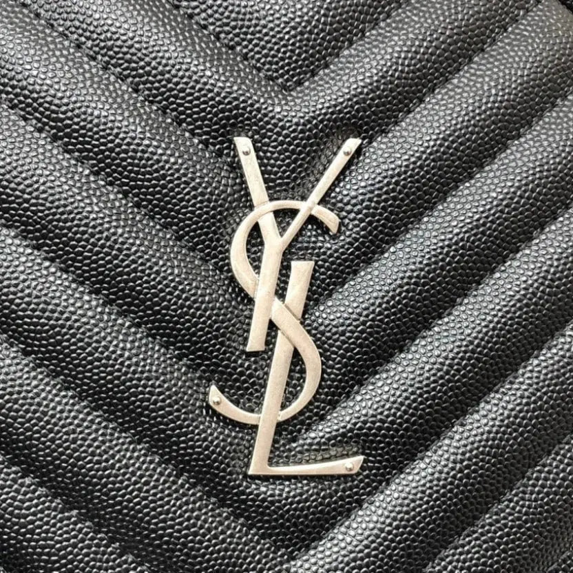 Boutique Quality || YSL Round Bag in Black