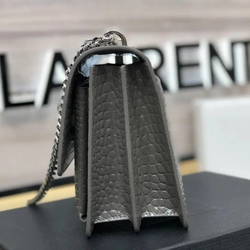 Boutique Quality || YSL Crossbody Bag in Grey
