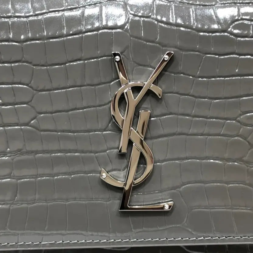 Boutique Quality || YSL Crossbody Bag in Grey
