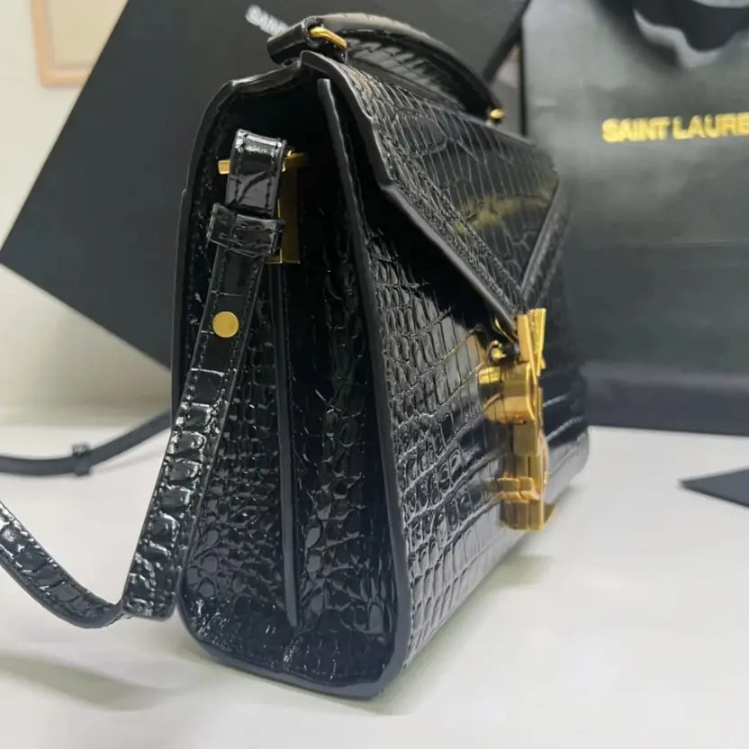 Boutique Quality || YSL Crossbody Body Bag in Black