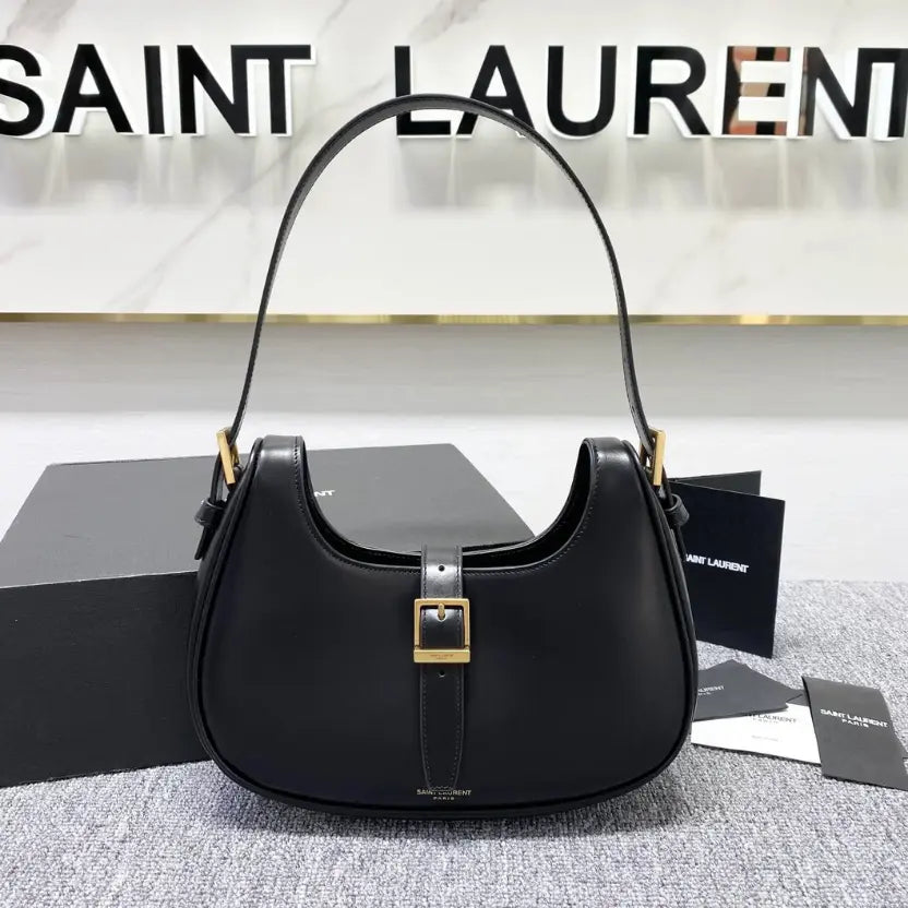 Boutique Quality || YSL Underarm Bag in Black