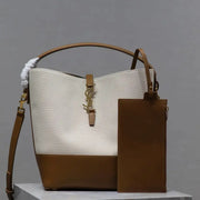 Boutique Quality || YSL Bucket Bag with a Tote Handle
