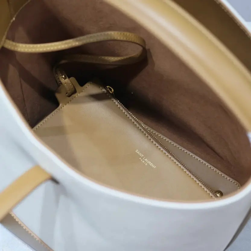 Boutique Quality || YSL Bucket Bag with a Tote Handle