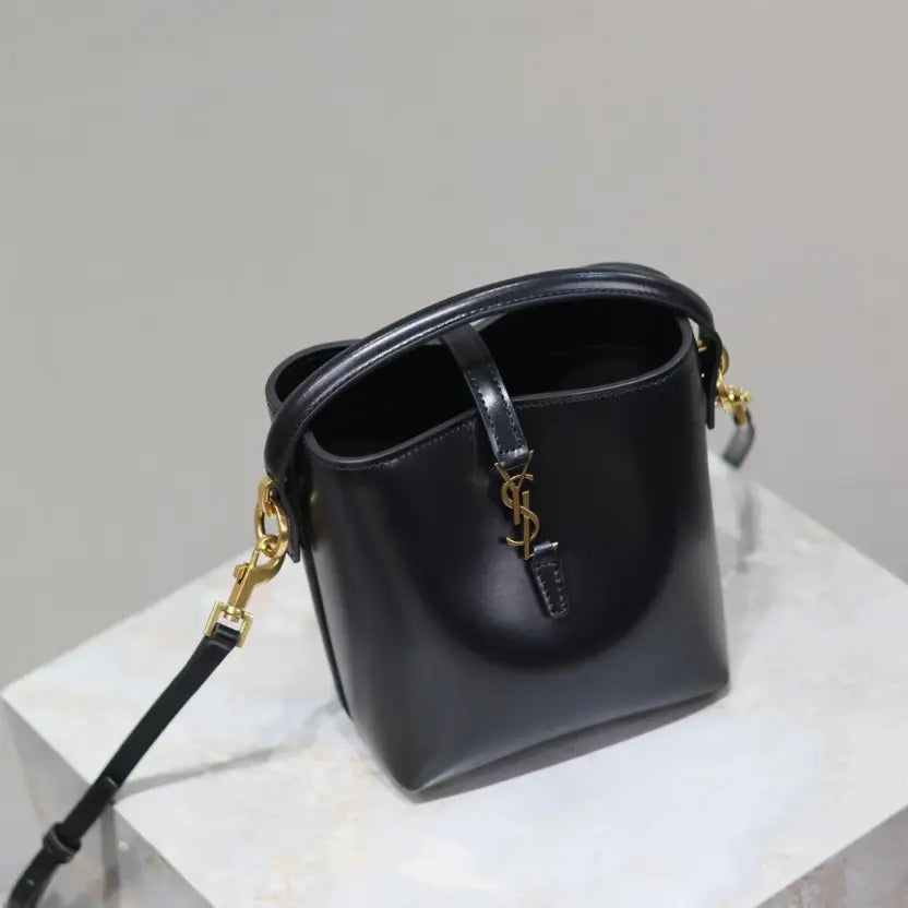 Boutique Quality || YSL Mini Bucket Bag in Black