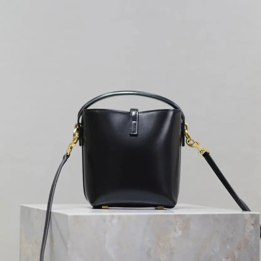 Boutique Quality || YSL Mini Bucket Bag in Black