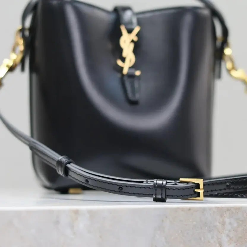 Boutique Quality || YSL Mini Bucket Bag in Black