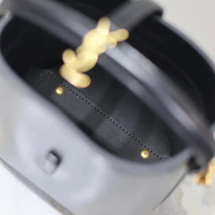 Boutique Quality || YSL Mini Bucket Bag in Black