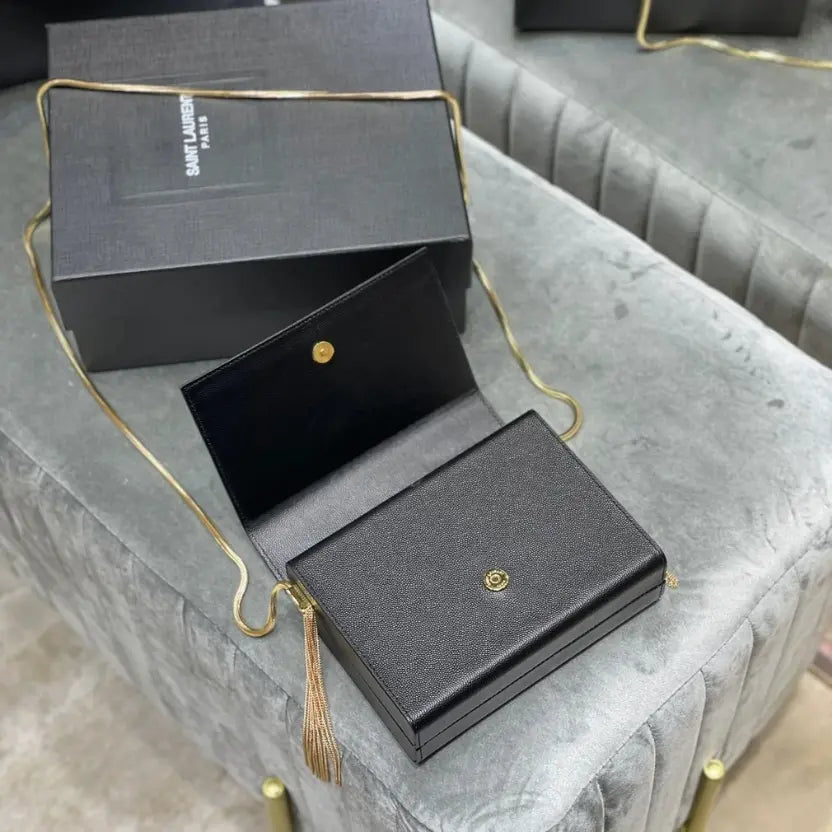 Boutique Quality || YSL KATE BOX BAG in Black