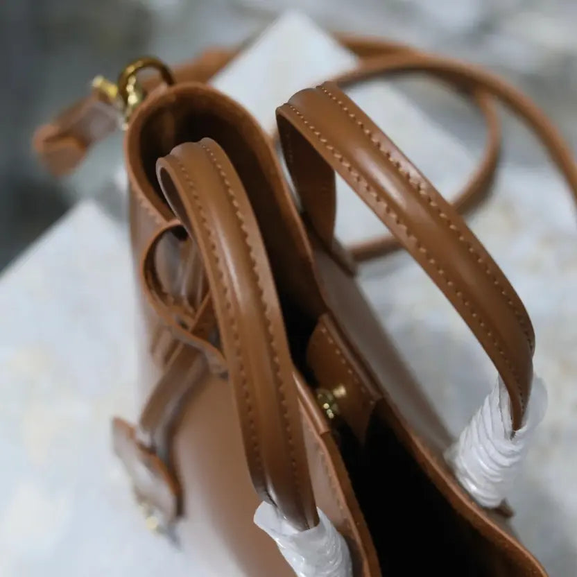 Boutique Quality || YSL Mini Tote Bag in Brown