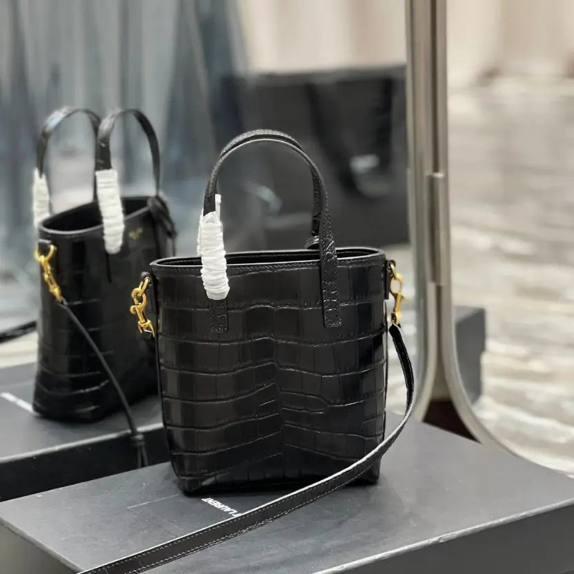 Boutique Quality || YSL Mini Tote Bag in Black