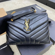 Boutique Quality || YSL Medium-Sized Long Envelope Crossbody Bag in Black