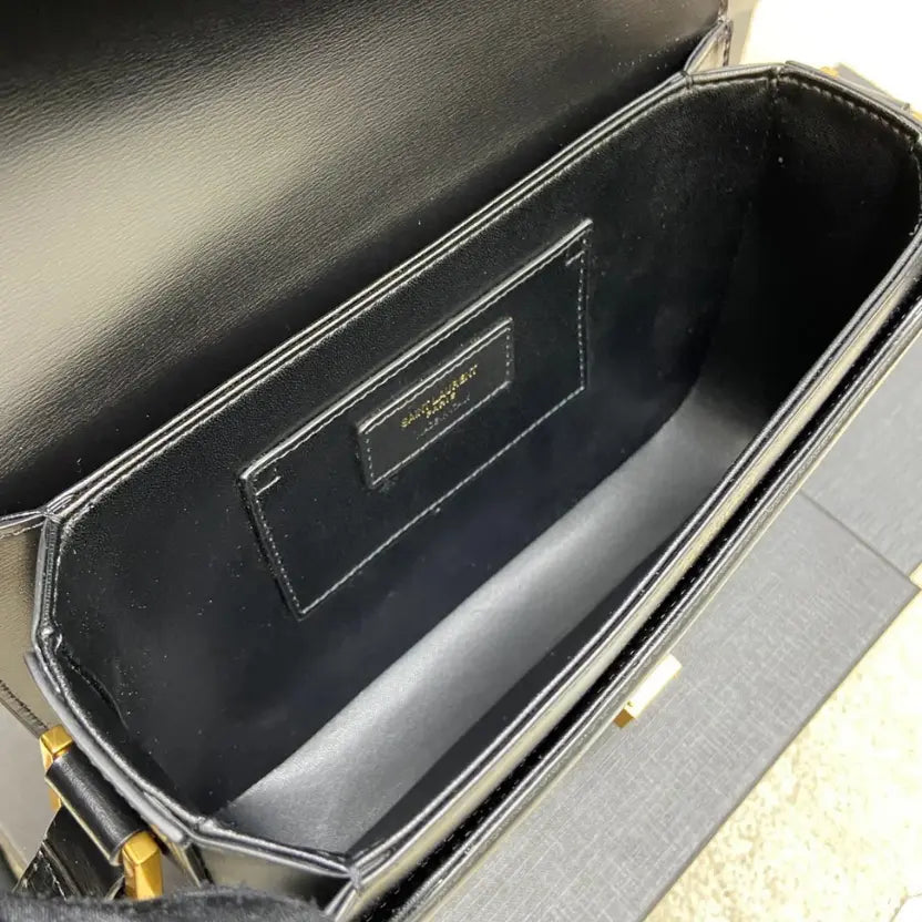 Boutique Quality || YSL Adjustable Crossbody Bag in White and Black