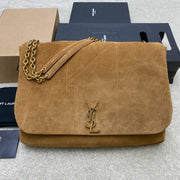 Boutique Quality || YSL Premium BOX Leather Bag