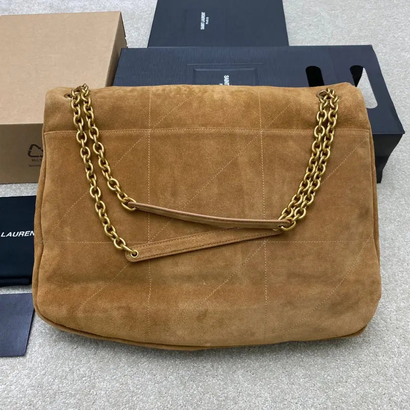 Boutique Quality || YSL Premium BOX Leather Bag