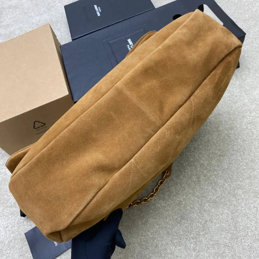 Boutique Quality || YSL Premium BOX Leather Bag