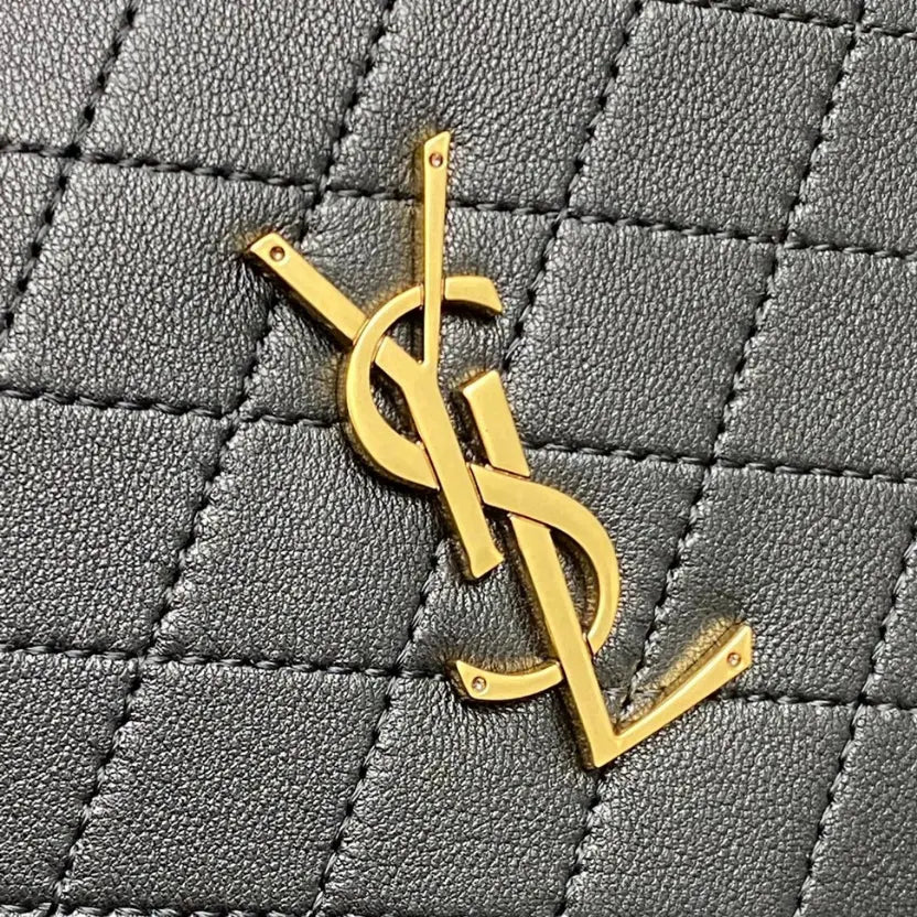 Boutique Quality || YSL Quilted Lambskin Luggage Bag