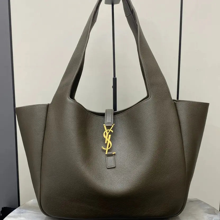 Boutique Quality || YSL Green Leather Handbag