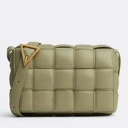 Boutique Quality || Bottega Veneta Padded Cassette Bag In Travertine