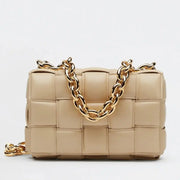 Boutique Quality || Bottega Veneta Chain Cassette Bag In Porridge