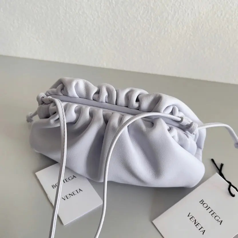 Boutique Quality || Bottega Veneta Mini Pouch with Strap Mirth Washed