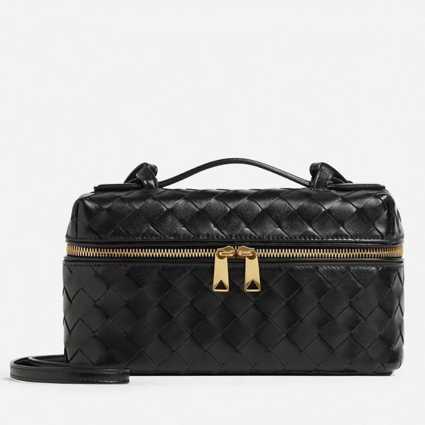 Boutique Quality || Bottega Veneta Bang Bang Vanity Case Black