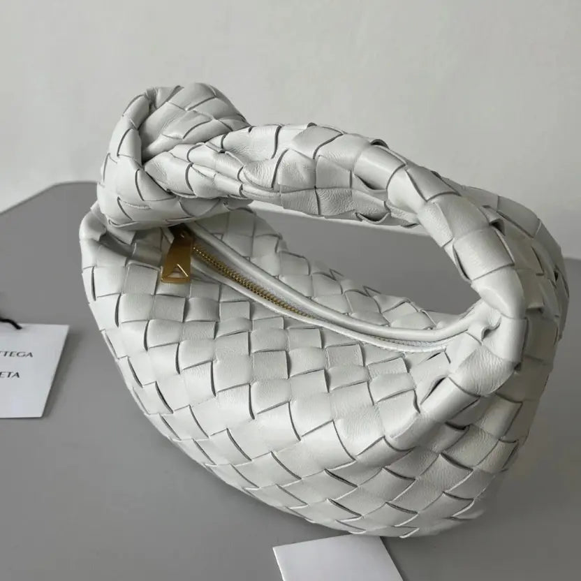 Boutique Quality || Bottega Veneta BV Jodie Mini Bag White