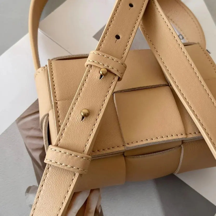 Boutique Quality || Bottega Veneta Candy Cassette Bag In Almond
