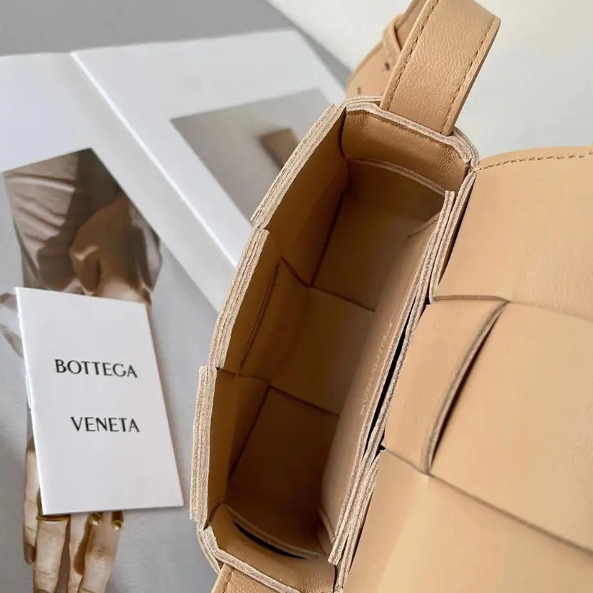 Boutique Quality || Bottega Veneta Candy Cassette Bag In Almond