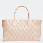 Boutique Quality || Bottega Veneta Cabat Medium Bag In Melon Intrecciato Lambskin