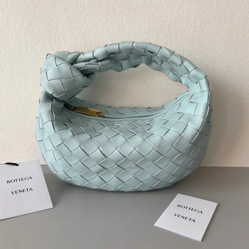 Boutique Quality || Bottega Veneta BV Jodie Mini Bag Teal Washed