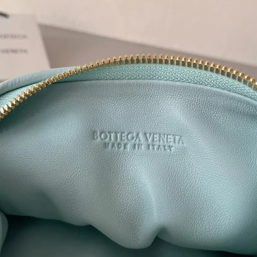 Boutique Quality || Bottega Veneta BV Jodie Mini Bag Teal Washed