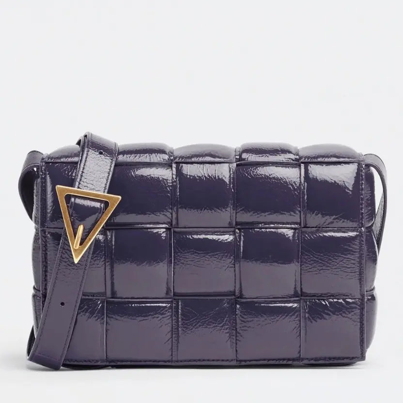 Boutique Quality || Bottega Veneta Padded Cassette Bag In Purple