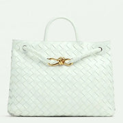 Boutique Quality || Bottega Veneta Small Andiamo Bag Glacier
