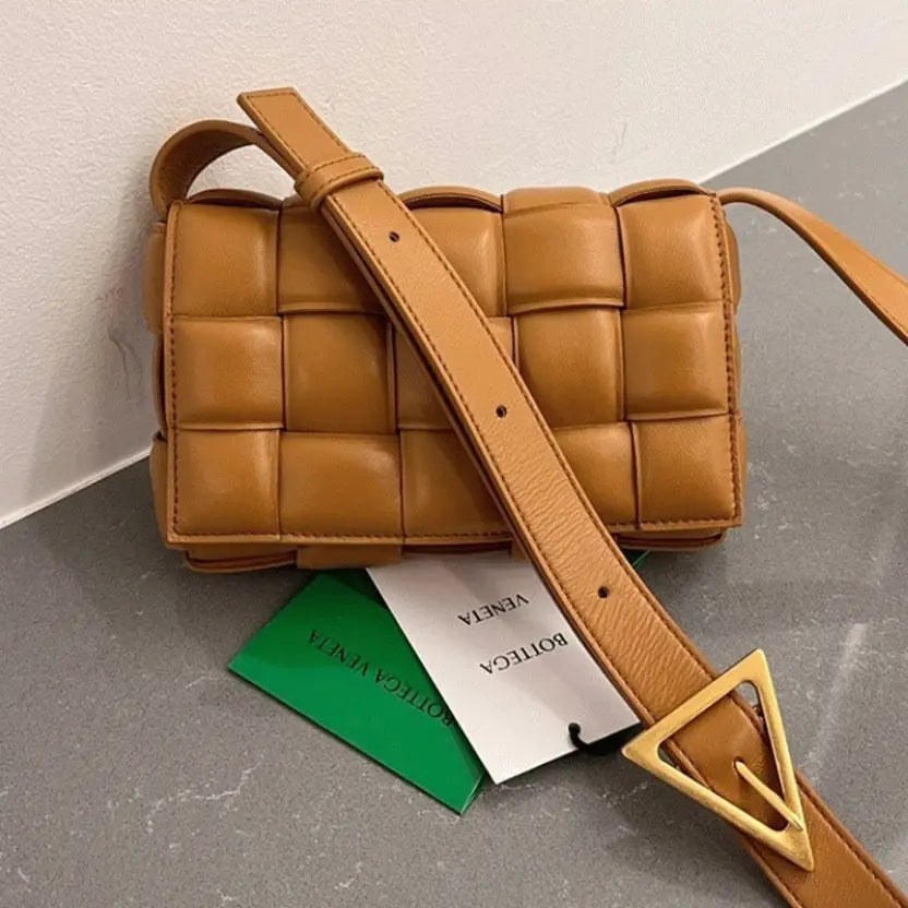 Boutique Quality || Bottega Veneta Small Padded Cassette Bag Camel