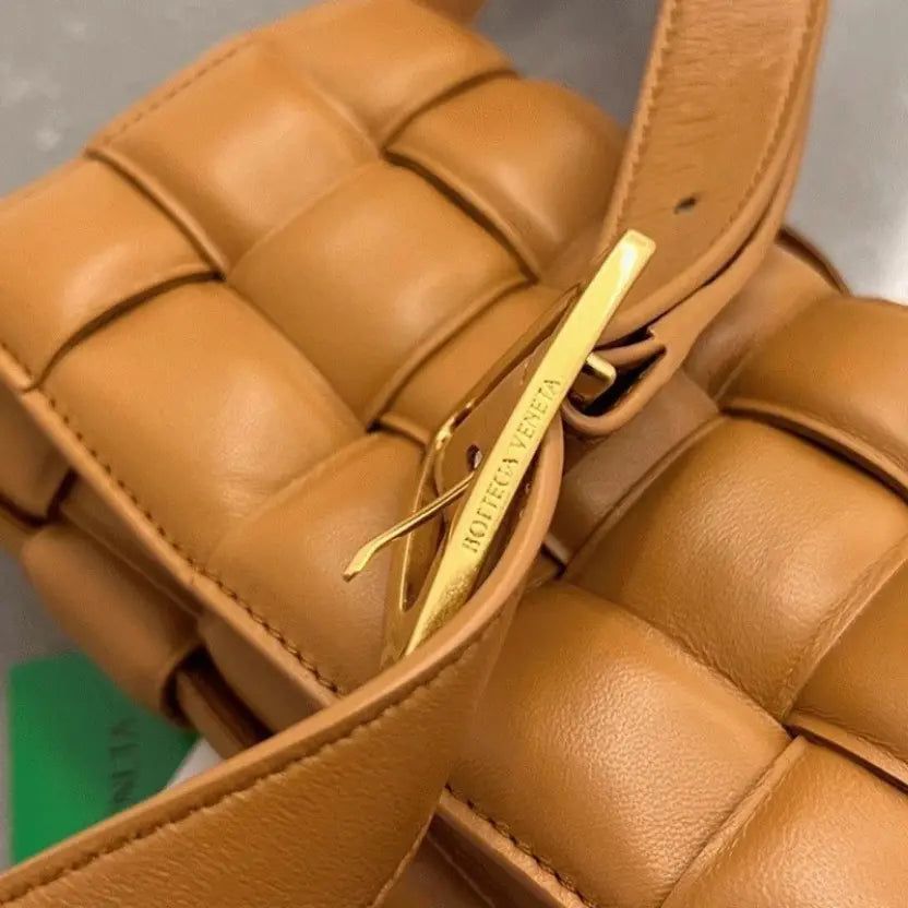 Boutique Quality || Bottega Veneta Small Padded Cassette Bag Camel