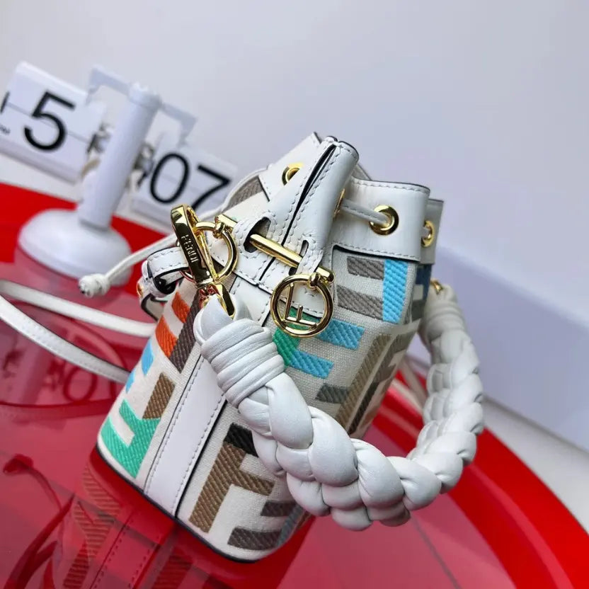 Boutique Quality || Fendi Mini Mon Tresor Bucket Bag