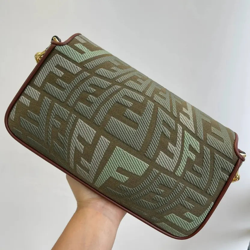 Boutique Quality || Fendi Baguette Mini Bag in Matcha Green