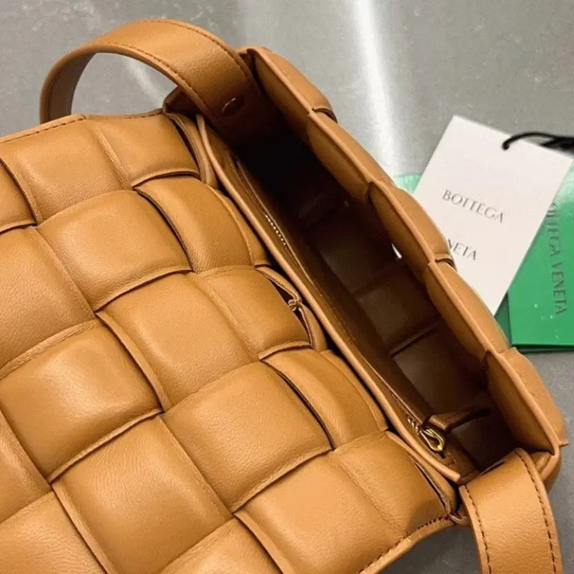 Boutique Quality || Bottega Veneta Small Padded Cassette Bag Camel