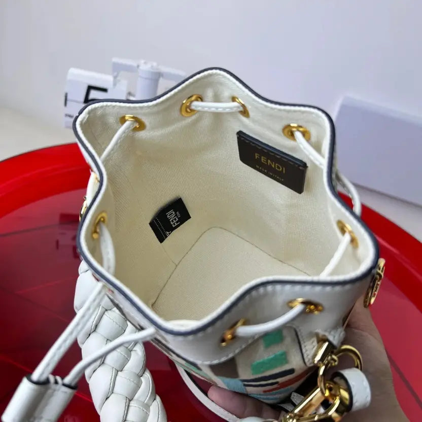 Boutique Quality || Fendi Mini Mon Tresor Bucket Bag