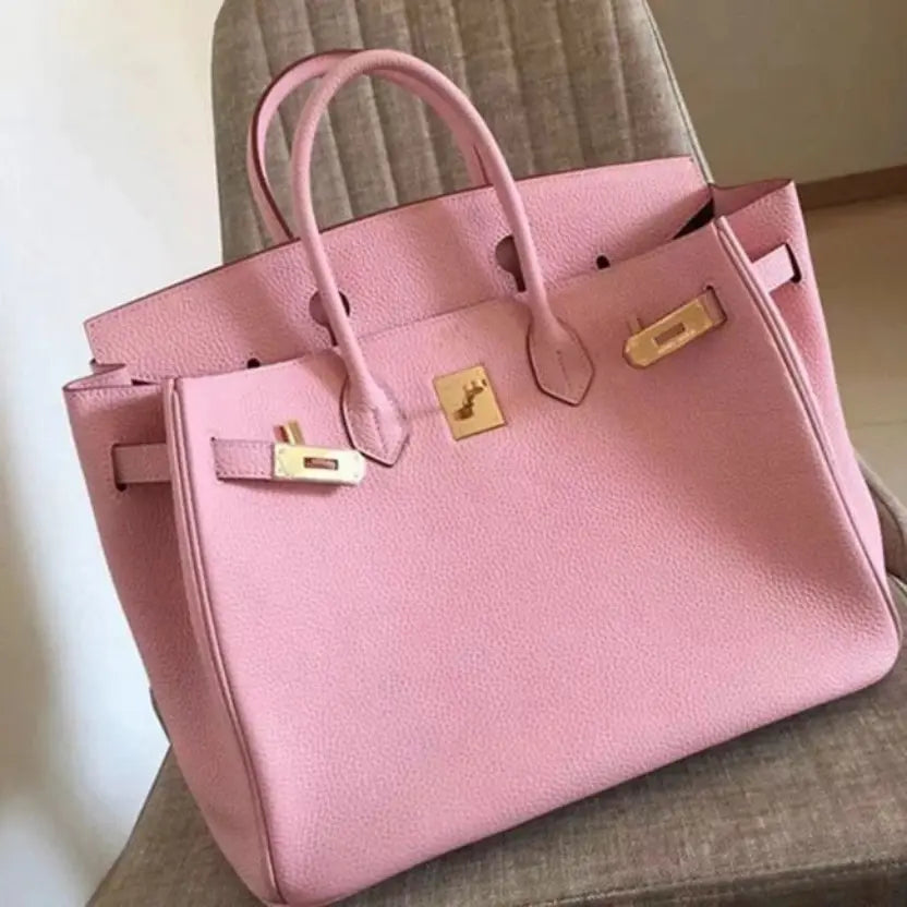 Boutique Quality || Elegant Pink Hermes Birkin 30cm Luxury
