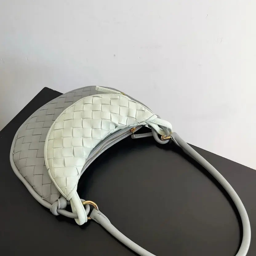 Boutique Quality || Bottega Veneta Gemelli Small Bag Grey/Glacier