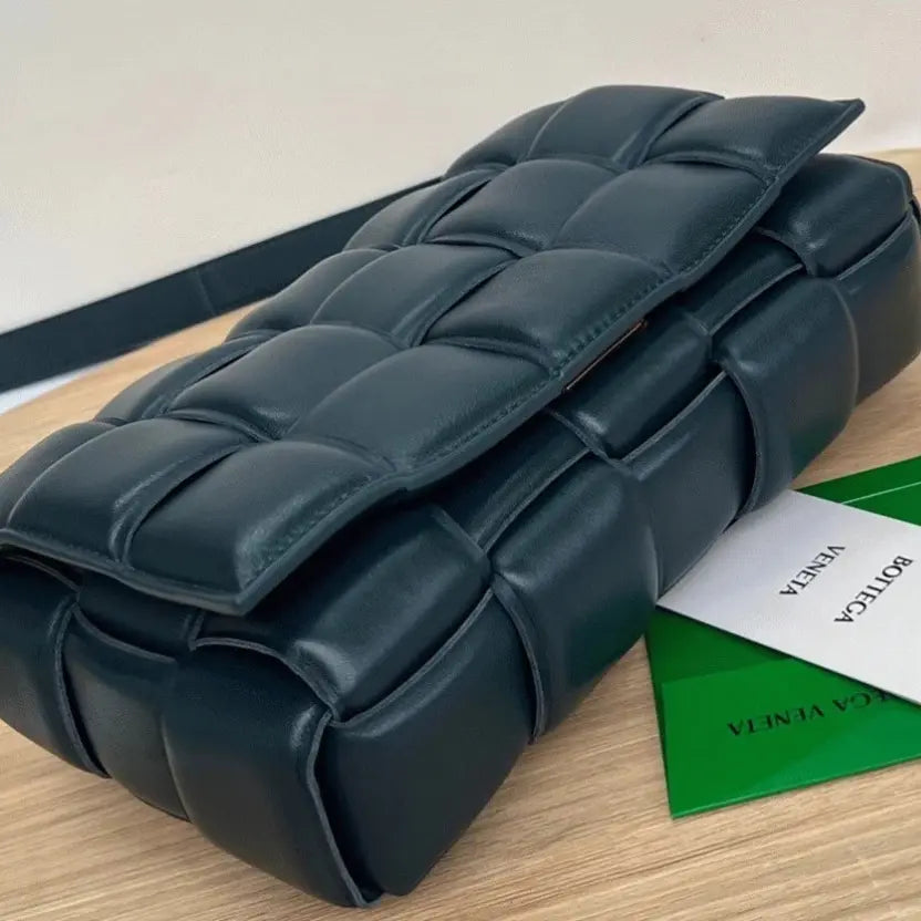 Boutique Quality || Bottega Veneta Padded Cassette Bag In Dark Blue