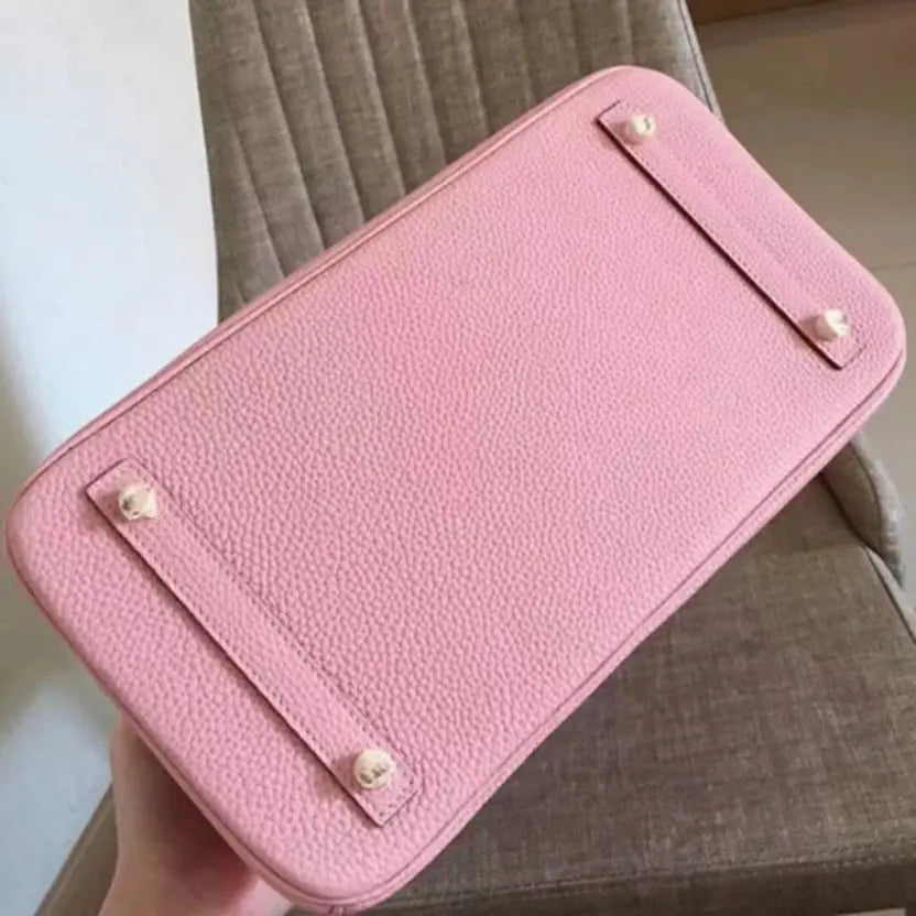 Boutique Quality || Elegant Pink Hermes Birkin 30cm Luxury