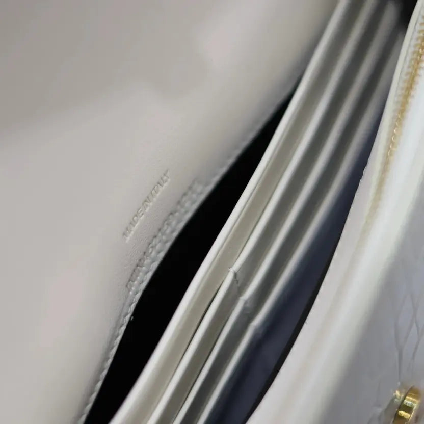 Boutique Quality || YSL Kate Tassel Chain Bag in White